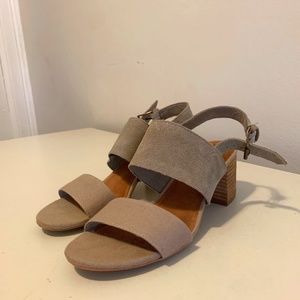 Block Heel TOMS Sandals